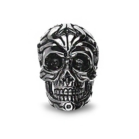 GEMMA MASYWNY MĘSKI WISIOREK SREBRNY CZASZKA GEMMA MASYWNY MĘSKI WISIOREK SREBRNY CZASZKA